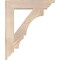 Ekena Millwork Balboa Traditional Smooth Bracket, Douglas Fir, 3 1/2"W x 20"D x 24"H BKT04X20X24BOA01SDF - alternate 3